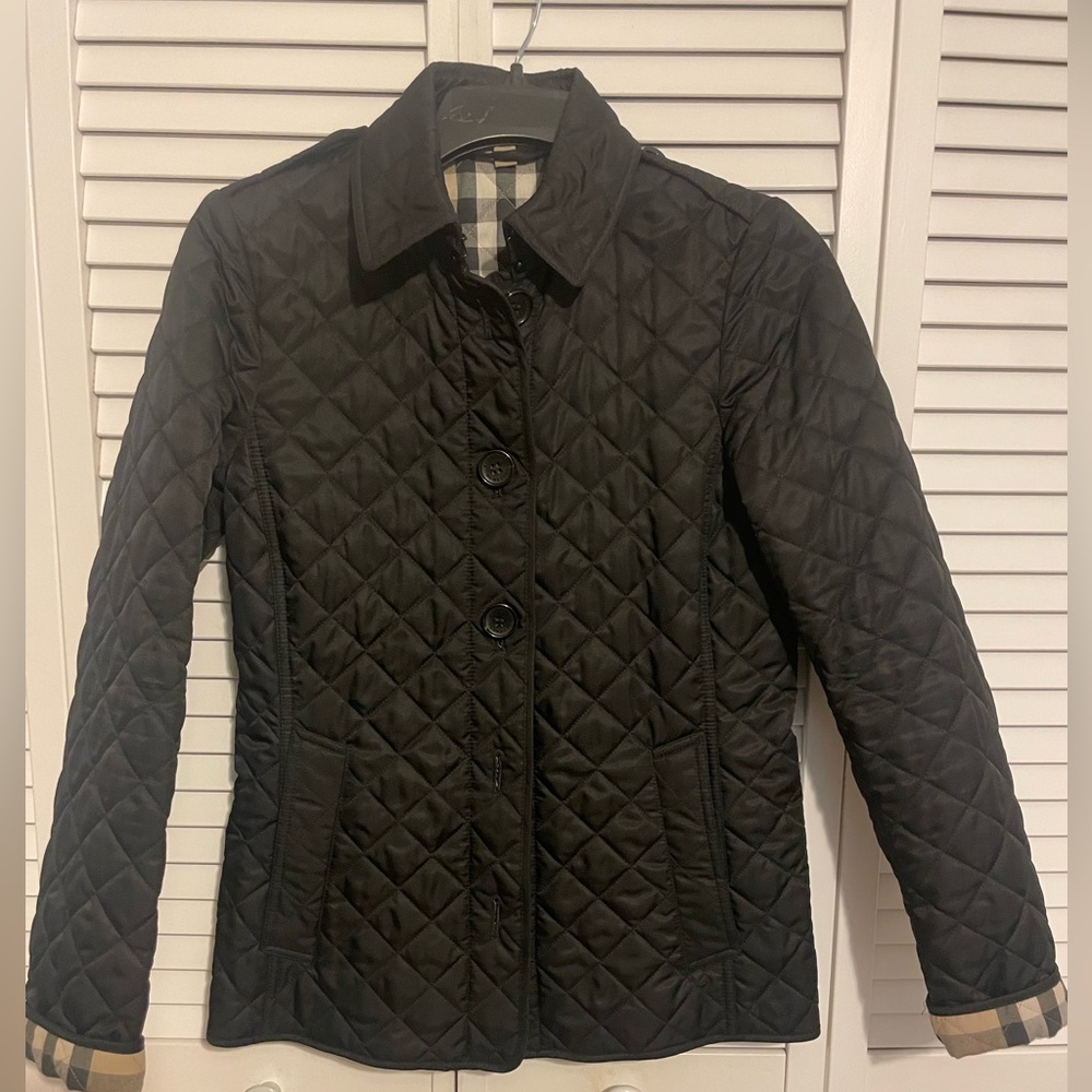 Burberry quilted jacket